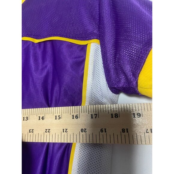 NFL Youth X-Large Vikings Reversible Flag Football Jersey Purple & Gray - Picture 10 of 12